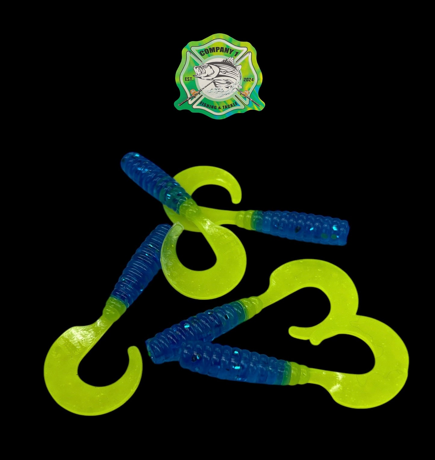 Electric Blue / Chartreuse